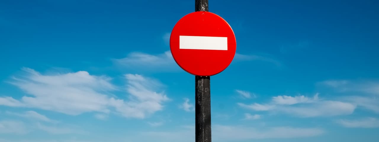Warning sign