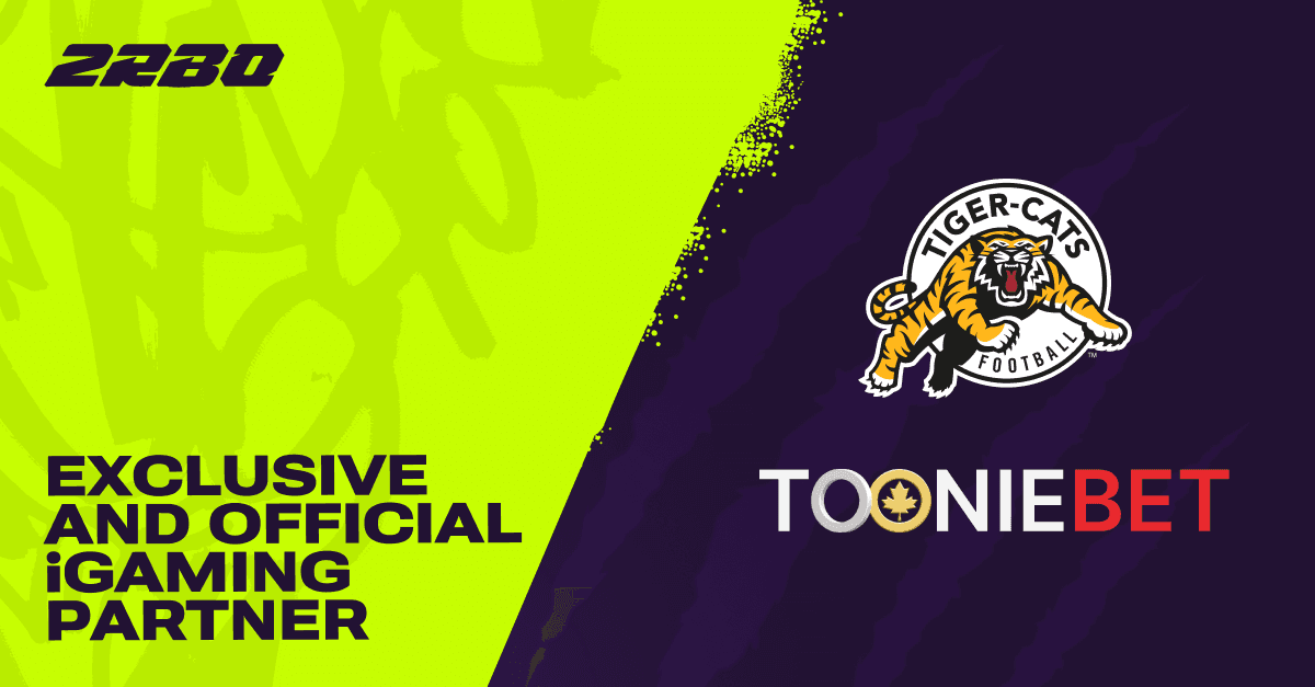 ToonieBet named exclusive iGaming partner of the Hamilton Tiger-Cats