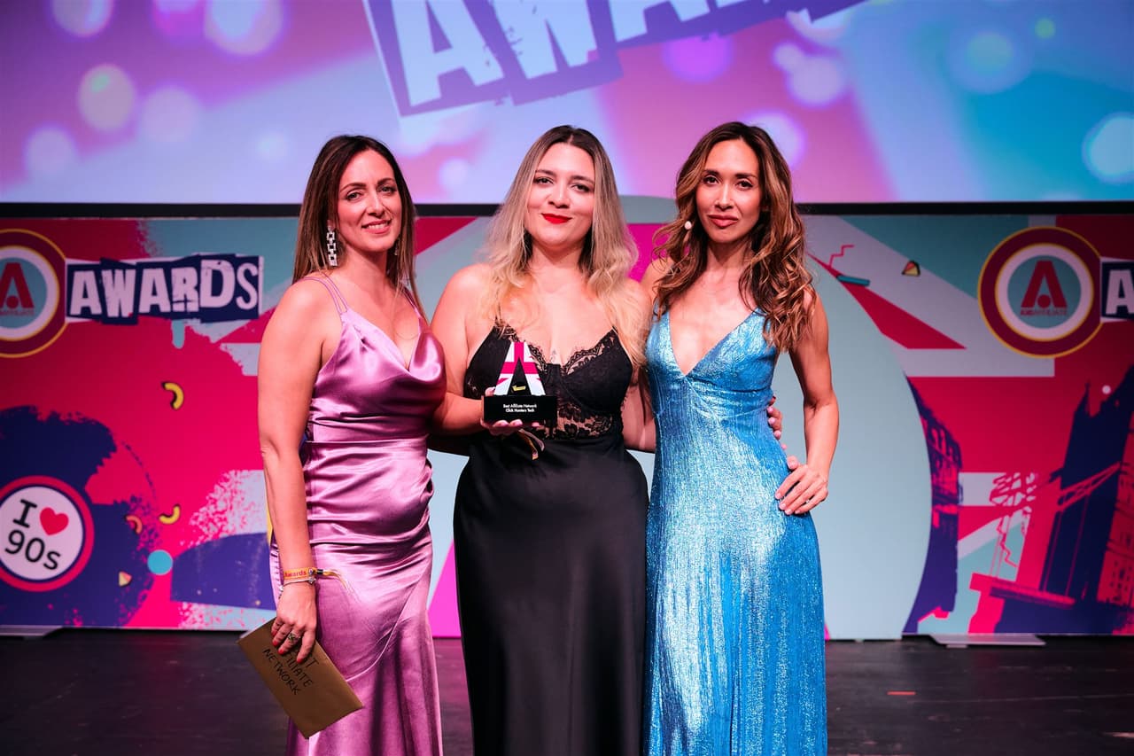 iGBA Awards Best Affiliate Network Click Hunters Tech
