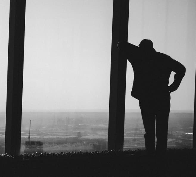 Man by the window