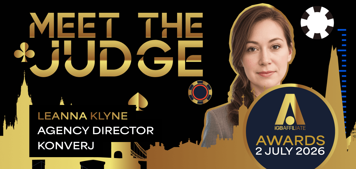 Leanna Klyne iGB Affiliate Awards judge